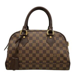 LOUIS VUITTON Duomo N60008 Ebene Damier CA0026 Handbag Damier Canvas